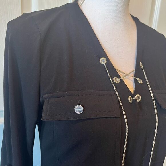 Michael Kors Chain Lace Shirt Dress - Picture 5 of 12